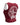 Iron Imperium Women Activewear - Diana Huntress Goddess Crop Top (Dark Red) back