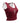 Iron Imperium Women Activewear - Diana Huntress Goddess Crop Top (Dark Red) front