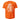 Detailed view of the short raglan sleeves on the Neon Orange jersey, engineered for unhindered movement and maximum air circulation.