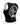 Diana Huntress Goddess crop top in black, back view