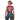 Diana Huntress Goddess crop top in Pompeian Red worn by model