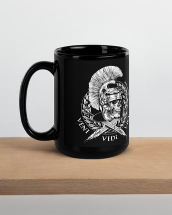 Immortal Praetorian Black Glossy Mug