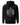 Back view of Iron Imperium “Embody It” black unisex hoodie featuring Adrian Baxter artwork