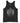 Front view of Iron Imperium “Embody It” men’s tank top in black, featuring Adrian Baxter artwork