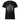 Front view of Iron Imperium “Embody It” women’s black t-shirt with Adrian Baxter epic design