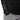Close-up of embroidered Iron Imperium sword logo detail on right sleeve wrist of black unisex hoodie