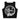Black cropped top with the Diana Huntress design in a bold, graphic style