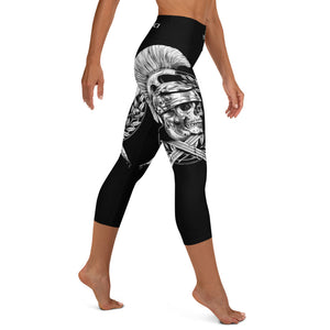 Immortal Praetorian Veni Vidi Vici black yoga leggings