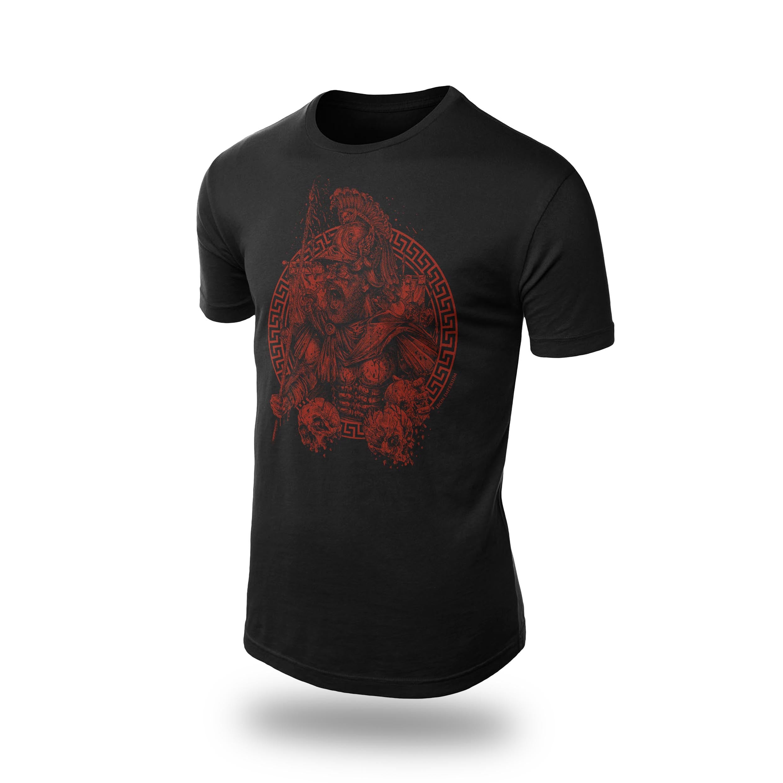 Mars The Vengeful Strength and Honour black t-shirt dark red design
